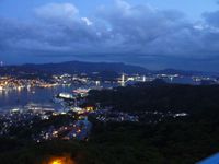 稲佐山展望台からの長崎市外の夜景