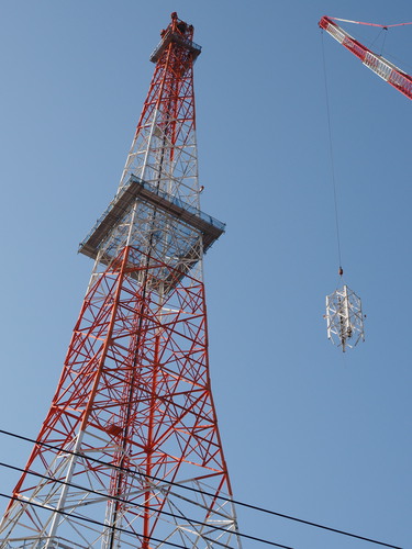 テレビ塔の解体