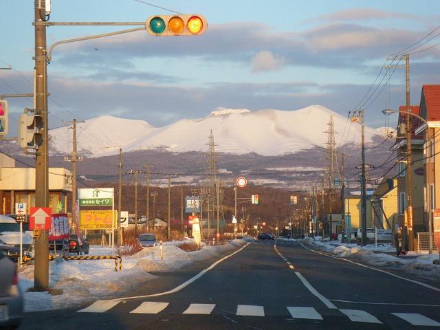 樽前山西山…途中まで。