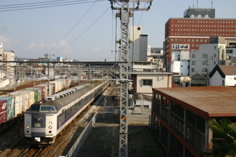 岡山の列車(583系金光臨)