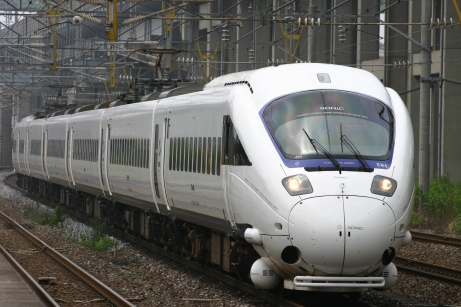 九州の列車(白いソニック)