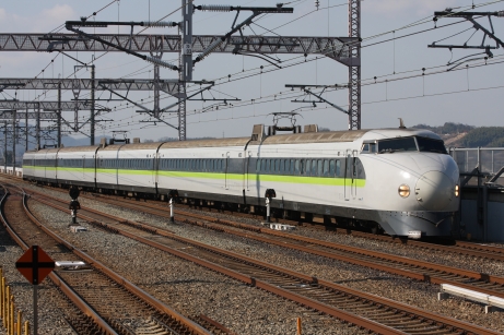 岡山の列車(0系こだま)