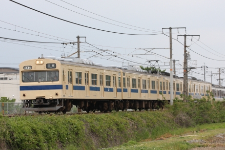 岡山の列車(103系瀬戸内色)
