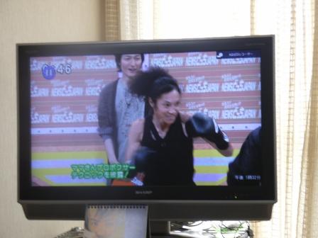 猪﨑かずみ選手TV出演