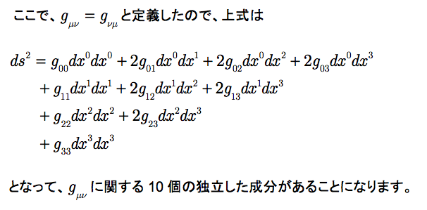 数学セミナー(19)－一般相対性理論（5）－重力方程式（1）