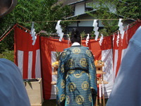 鎌倉で地鎮祭