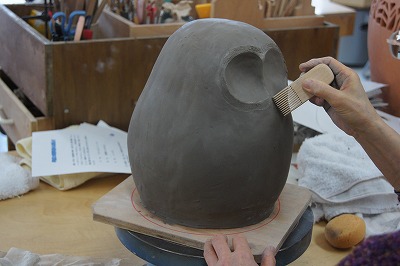 ふくろうの製作