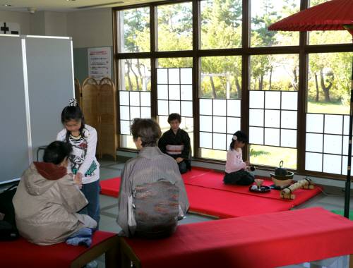 町民文化祭・子ども野点の会