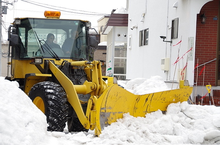 やっと…排雪が終わりました