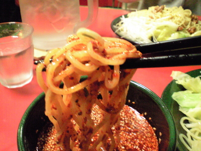とんがらし　(不動前)　焼そば