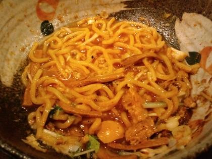 油そば 椿　(上野)　大盛油そば