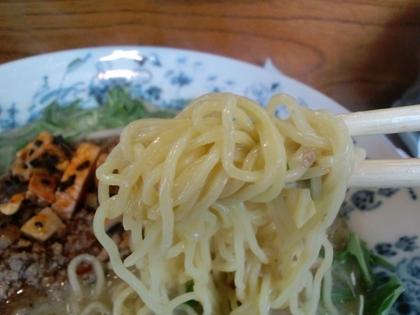 塩らーめん あいうえお　(目黒)　坦々麺白