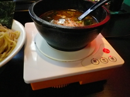 銀座ラーメン (東銀座)　のり玉つけ麺