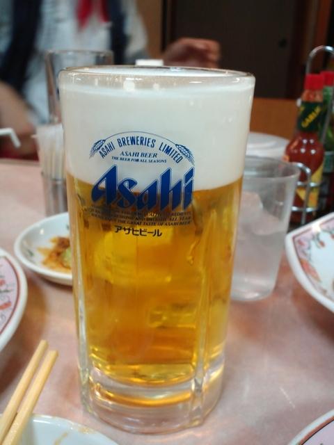 餃子の王将水道橋店で飲み。