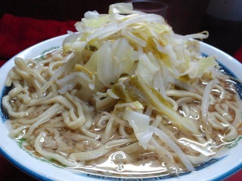 ラーメン二郎 目黒店 (目黒)　小ラーメン