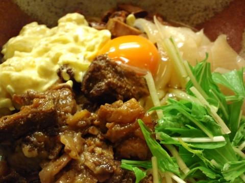 むろや (新宿御苑)　冷やしカレー和え麺