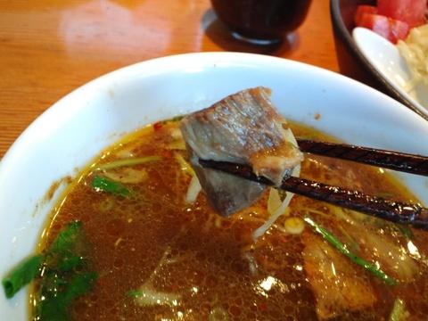 戸越らーめん えにし (戸越銀座) ラムの少し辛いつけ麺