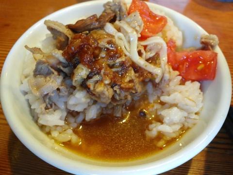 戸越らーめん えにし (戸越銀座) ラムの少し辛いつけ麺