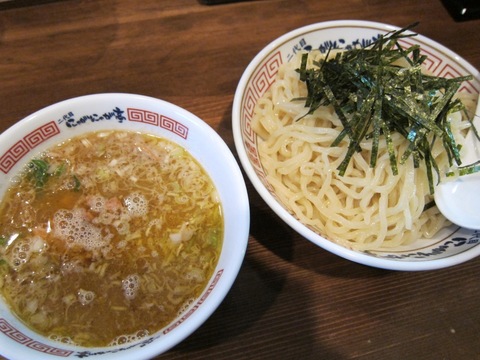 中華そば 二代目 にゃがにゃが亭 (三河島)　つけ麺