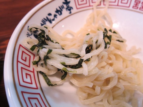 中華そば 二代目 にゃがにゃが亭 (三河島)　つけ麺