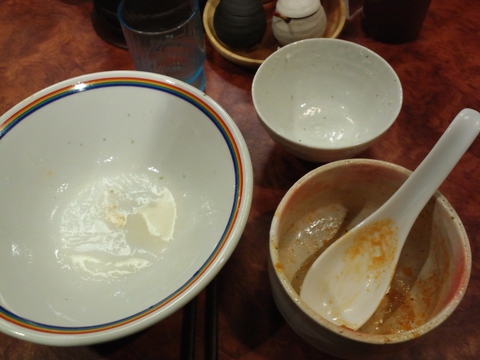 ら~めん晴 (大森) エビソバ系スケ25つけめん