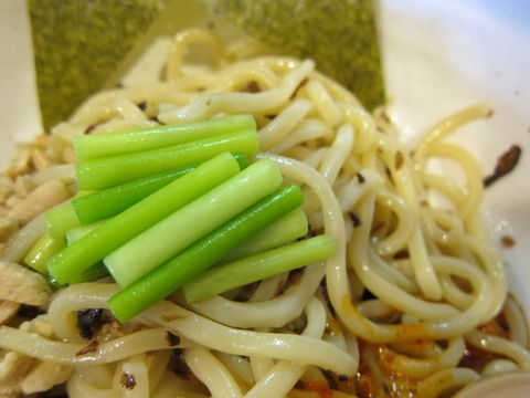 麺場 ながれぼし (京急蒲田)　担担キノコの冷やヒヤ和えつけ