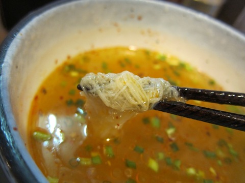 麺場 ながれぼし (京急蒲田)　担担キノコの冷やヒヤ和えつけ