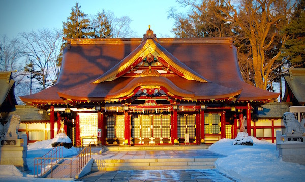 北海道護国神社と旧第７師団の足跡