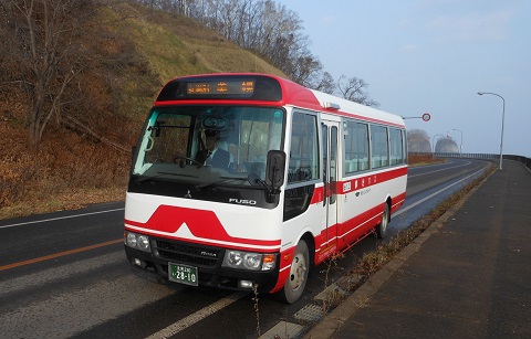 低コストで地域の足を守る　網走バスのマイクロ路線バス