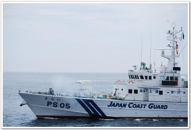 男の憧れ！函館港沖合で観覧する海上訓練に感動