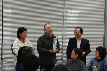 災害ボランティア山口幸雄さんが22日、被災地へ