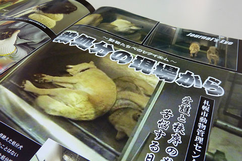 月刊誌 北方ジャーナル 公式ブログ 札幌市動物管理センターの 殺処分 動画を公開
