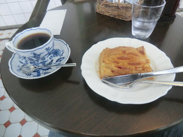 アップルパイセット リンゴカレー@大正浪漫喫茶室(12/4/2016)