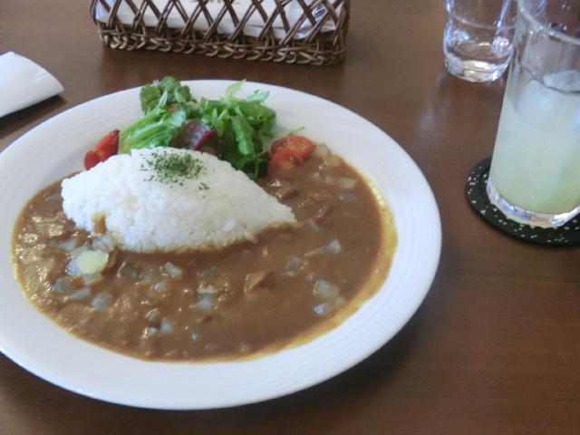 リンゴカレー リンゴカレー@大正浪漫喫茶室(12/4/2016)