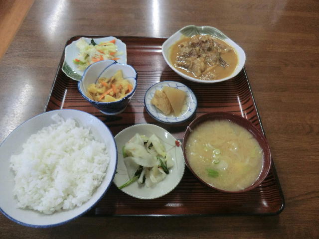 馬肉定食 馬肉定食@八幡平ドライブイン(2/21/2016)