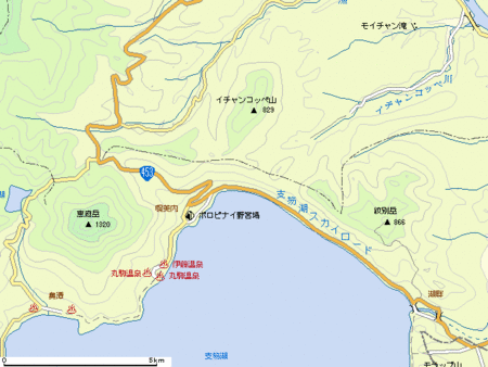 イチャンコッペ山(828.9m)