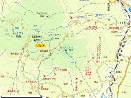 ニセコアンヌプリ(1308.2m)