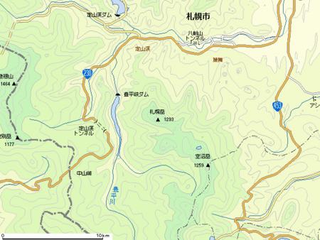 札幌岳(1293.8m)