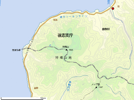 道南最高峰と渓流:狩場山登山(6/28)