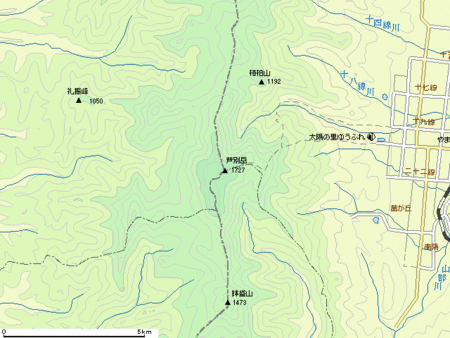 芦別岳(1,727m/新道コース)