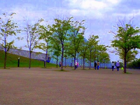 モエレ沼公園で燃えれ!