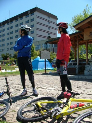 MTB de 洞爺湖