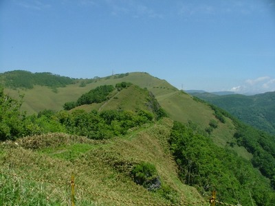 伊達紋別岳で屁タレMTB登山