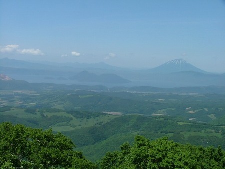 伊達紋別岳で屁タレMTB登山