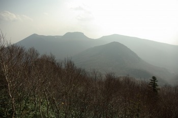 樽前山(1041m)~風不死岳(1102.5m)の続き