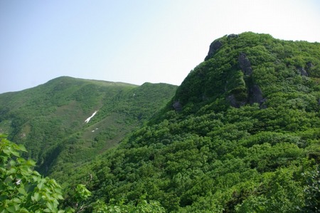 道南最高峰と渓流:狩場山登山(6/28)・その2