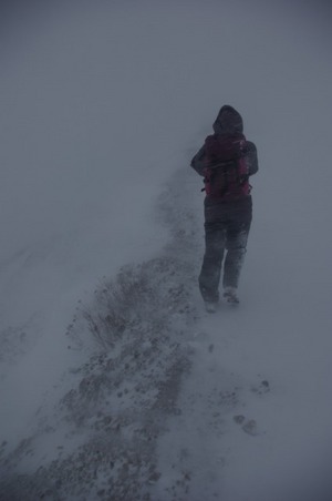 雪中鍋登山がしたくて(11月4日)