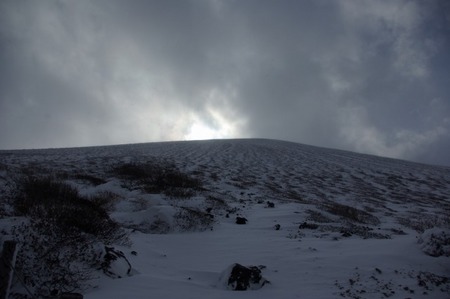 雪中鍋登山がしたくて(11月4日)