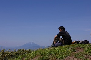 伊達紋別岳で屁タレMTB登山