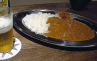 月島ロックでラーメン